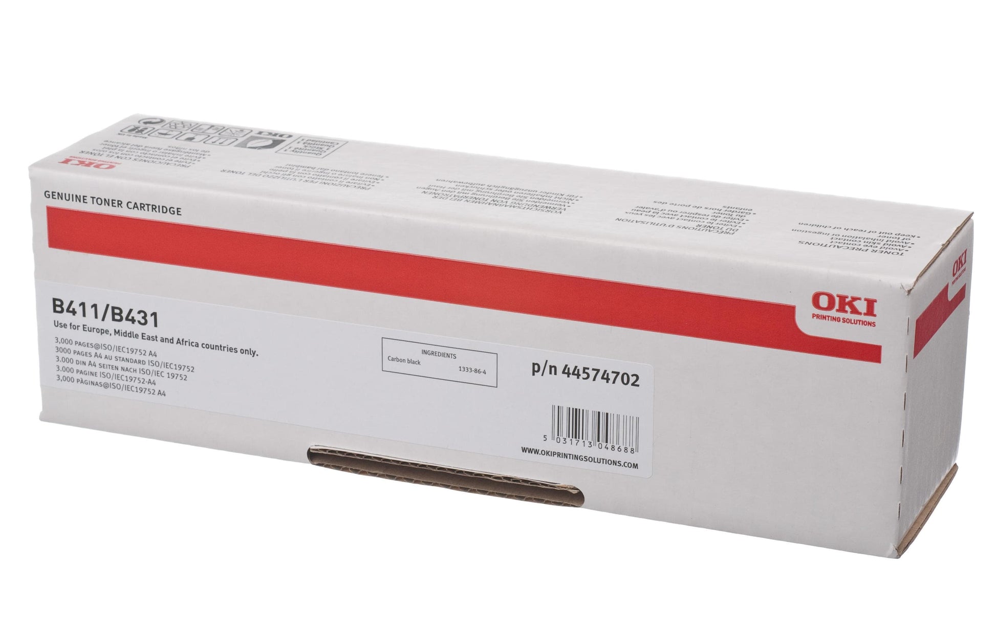 OKI Toner – schwarz, 3000 Seiten