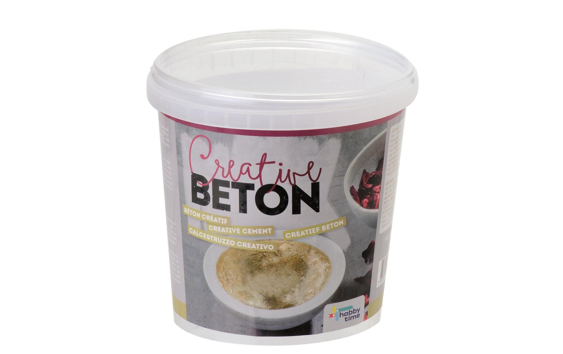 GLOREX Modelliermasse, Beton, lufttrocknend, Grau, 1,5 kg, 1 Stk., 62606601
