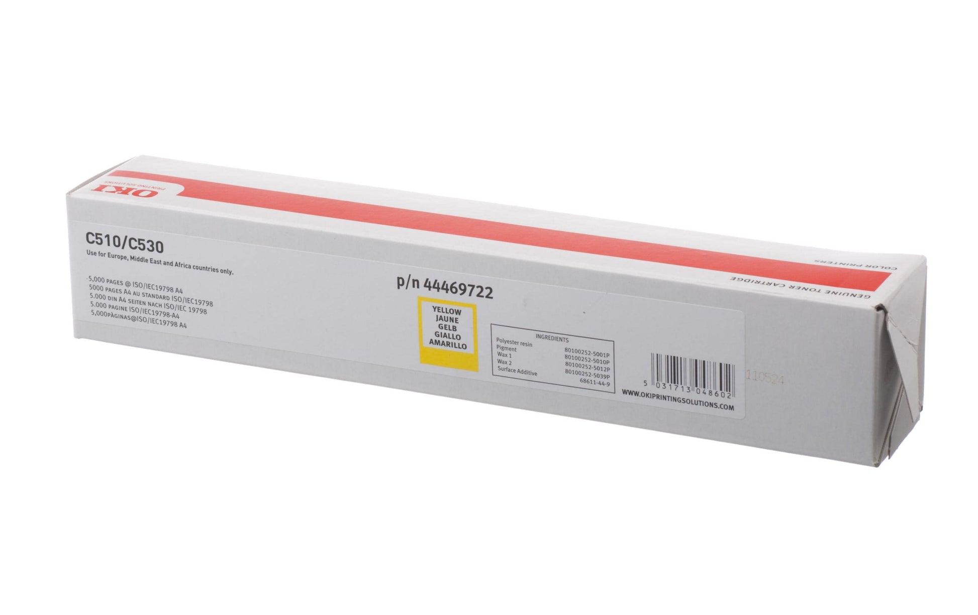 OKI Toner – Gelb, 5000 Seiten