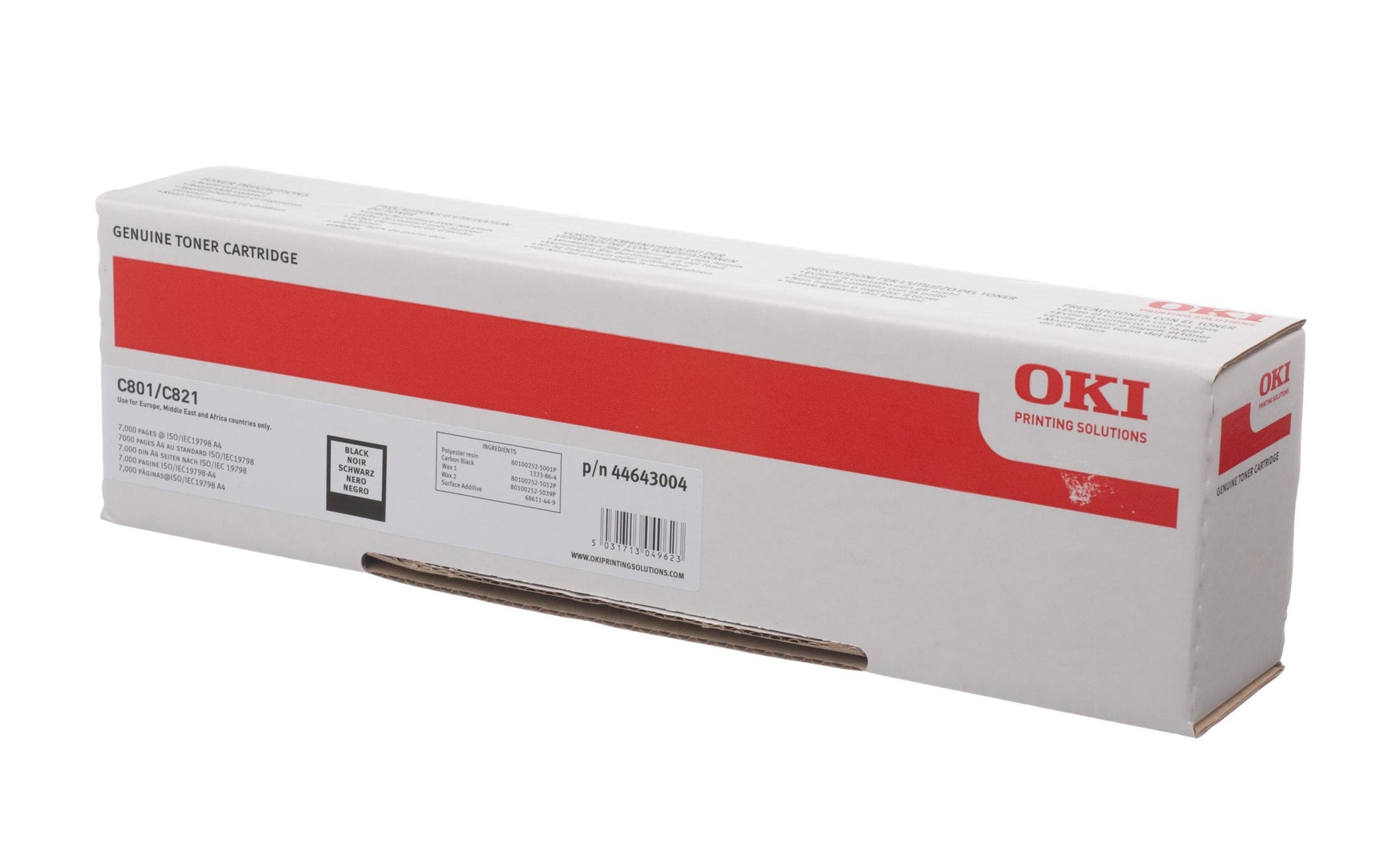 OKI Toner – schwarz, 7000 Seiten