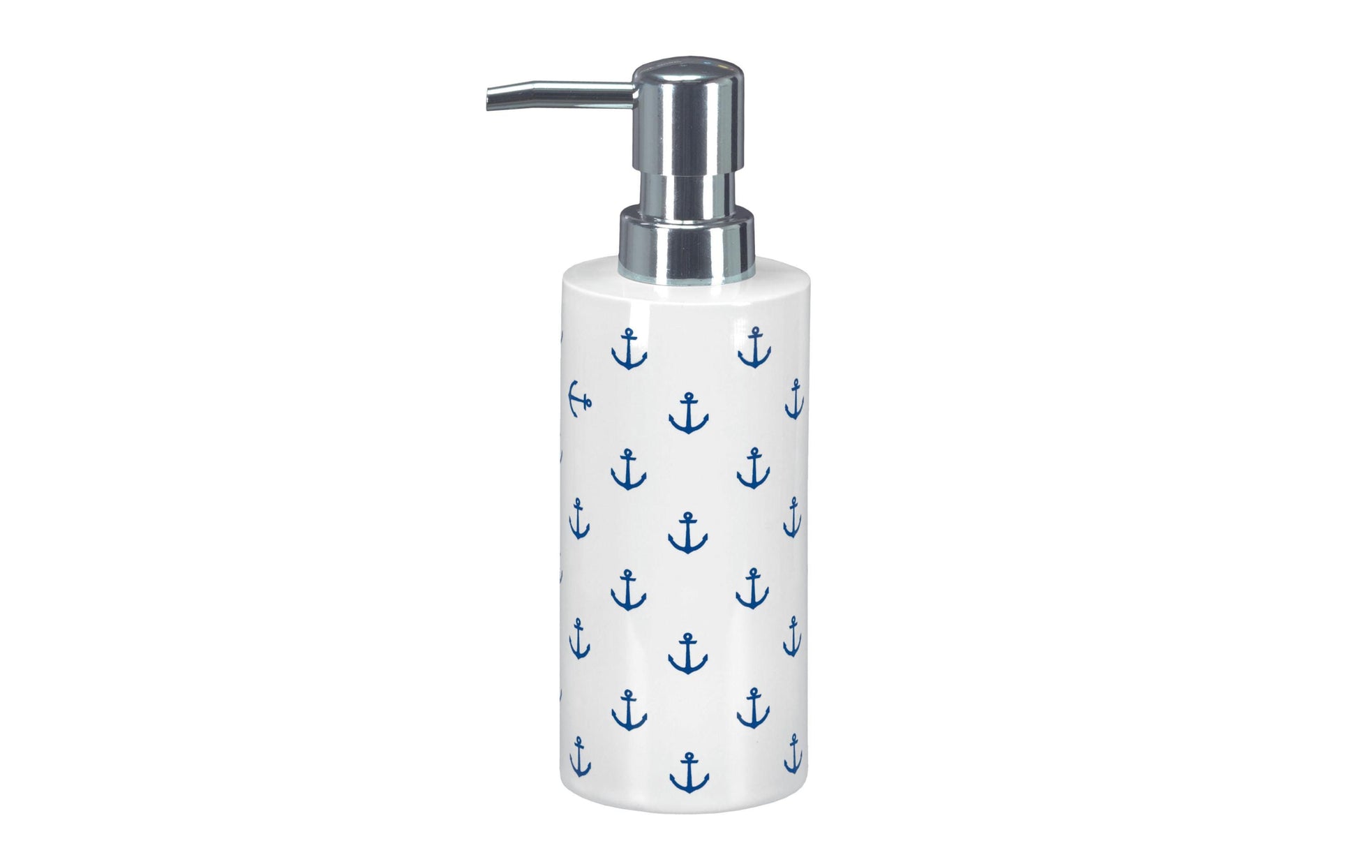 Kleine Wolke Anchor Seifenspender – Steinzeug, Dunkelblau, 500 ml