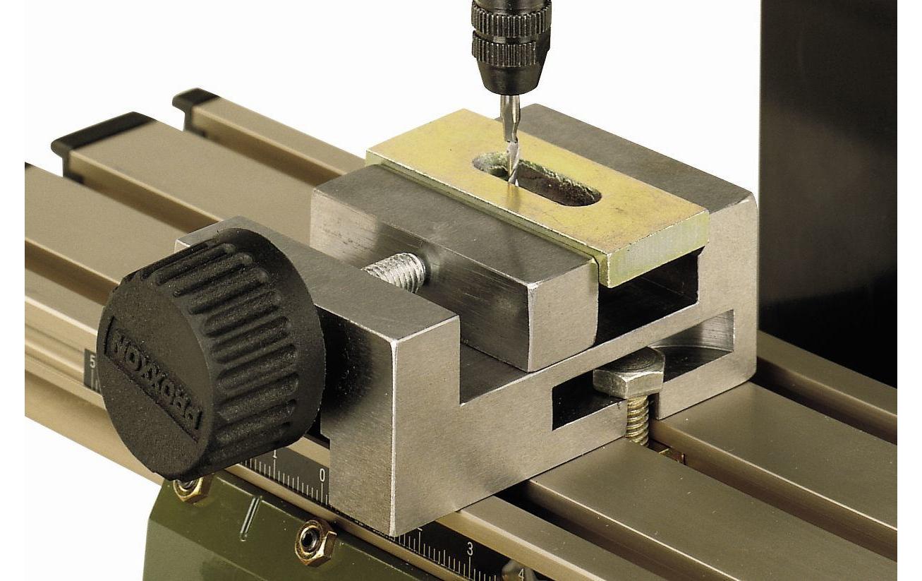 Proxxon PM40 Schraubstock – Backenbreite 46 mm, Spannweite 34 mm, Tiefe 70 mm