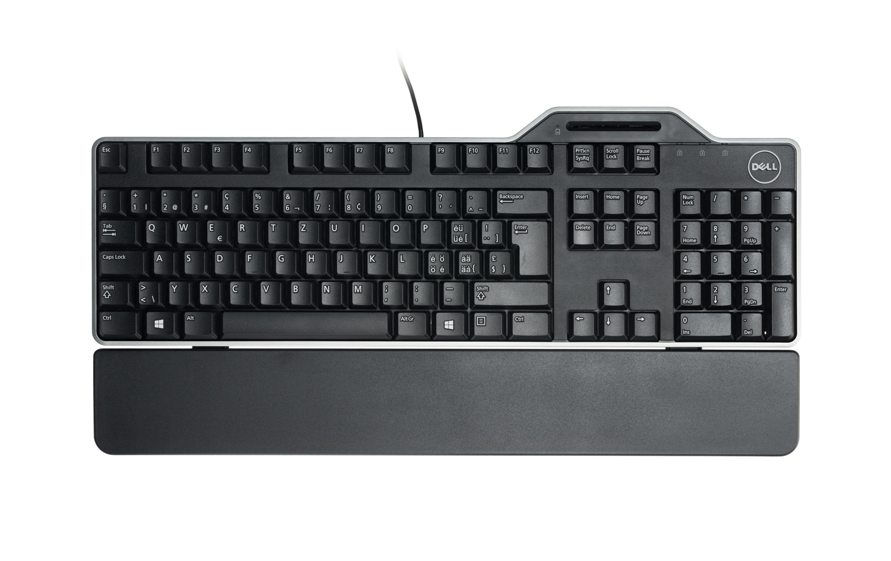 DELL KB-813 – Tastatur, kabelgebunden (USB-A), IT-Layout (IT), Fullsize (mit Ziffernblock), schwarz