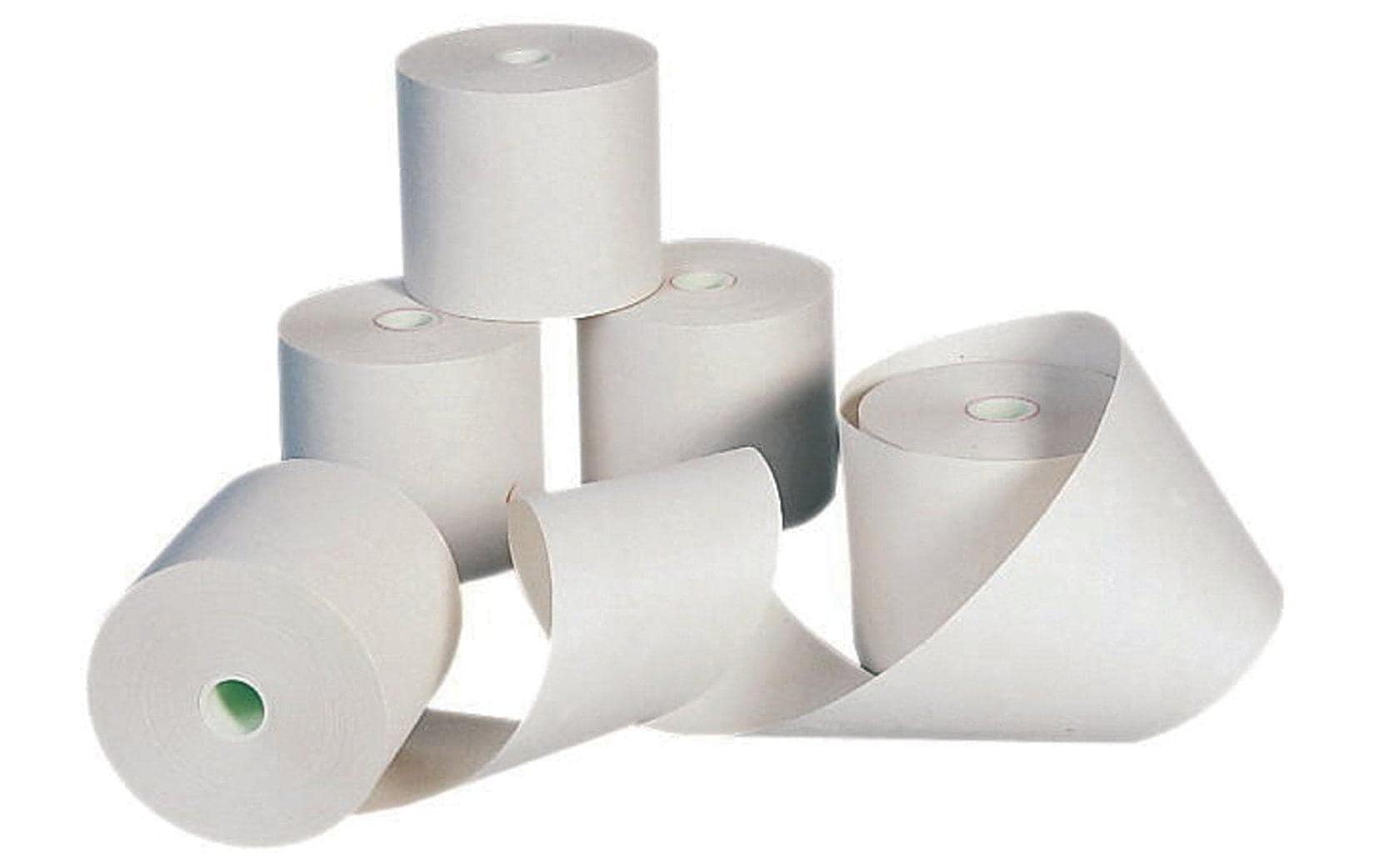 Ibico Thermorolle 57 mm × 40 m, Kern 12 mm, Ø 55 mm – 5 Rollen