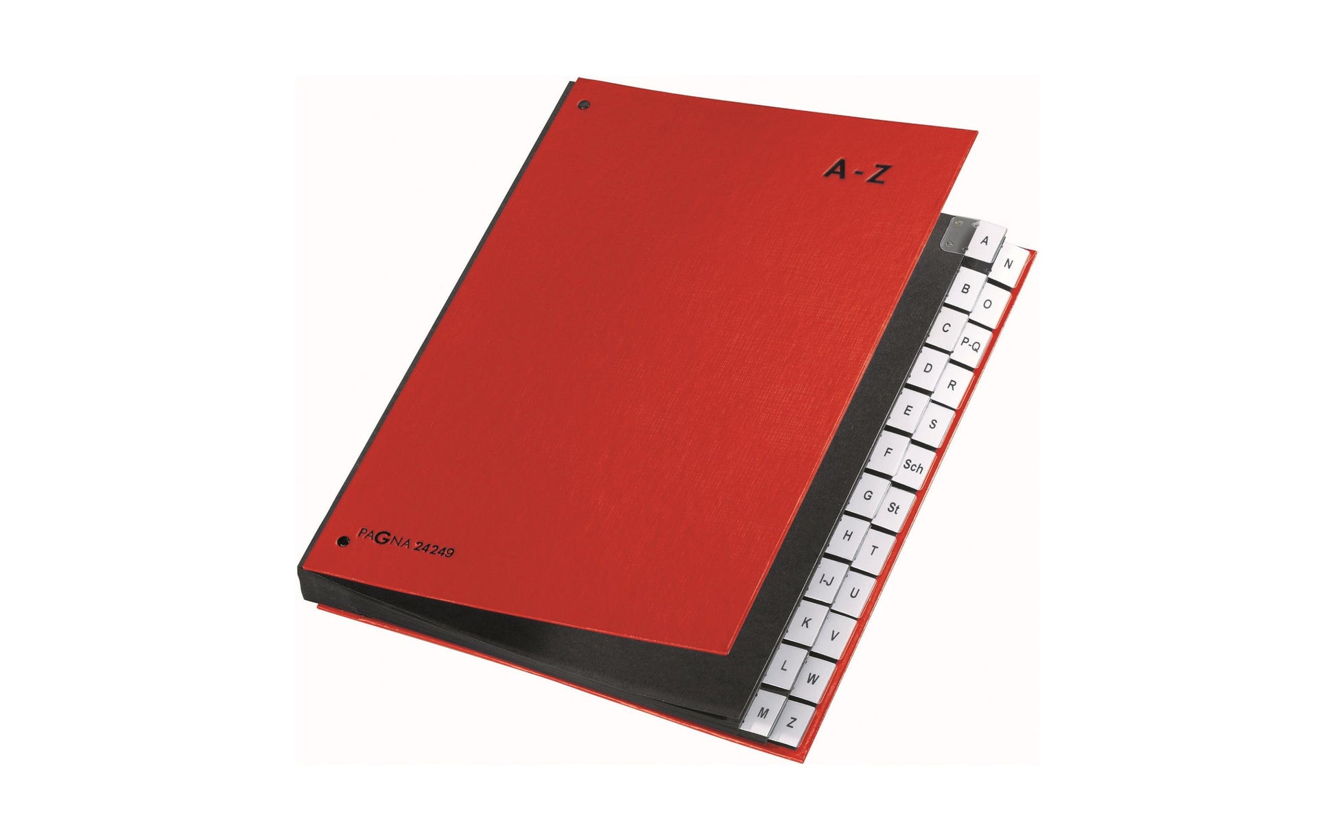 Pagna Sammelmappe für A4, Karton, rot