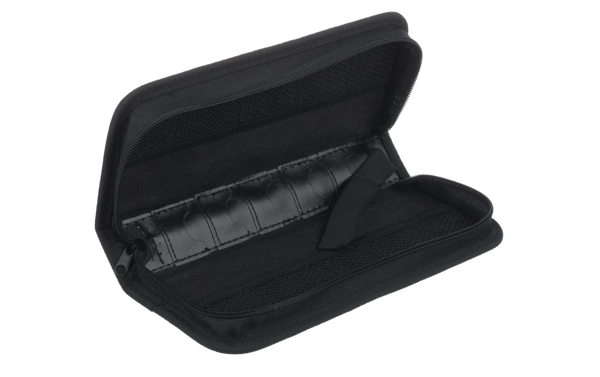 MediaRange USB-Stick-Tasche – für 10 USB-Sticks, 5 SD-Karten, Nylon, 256 × 110 × 49 mm, Schwarz