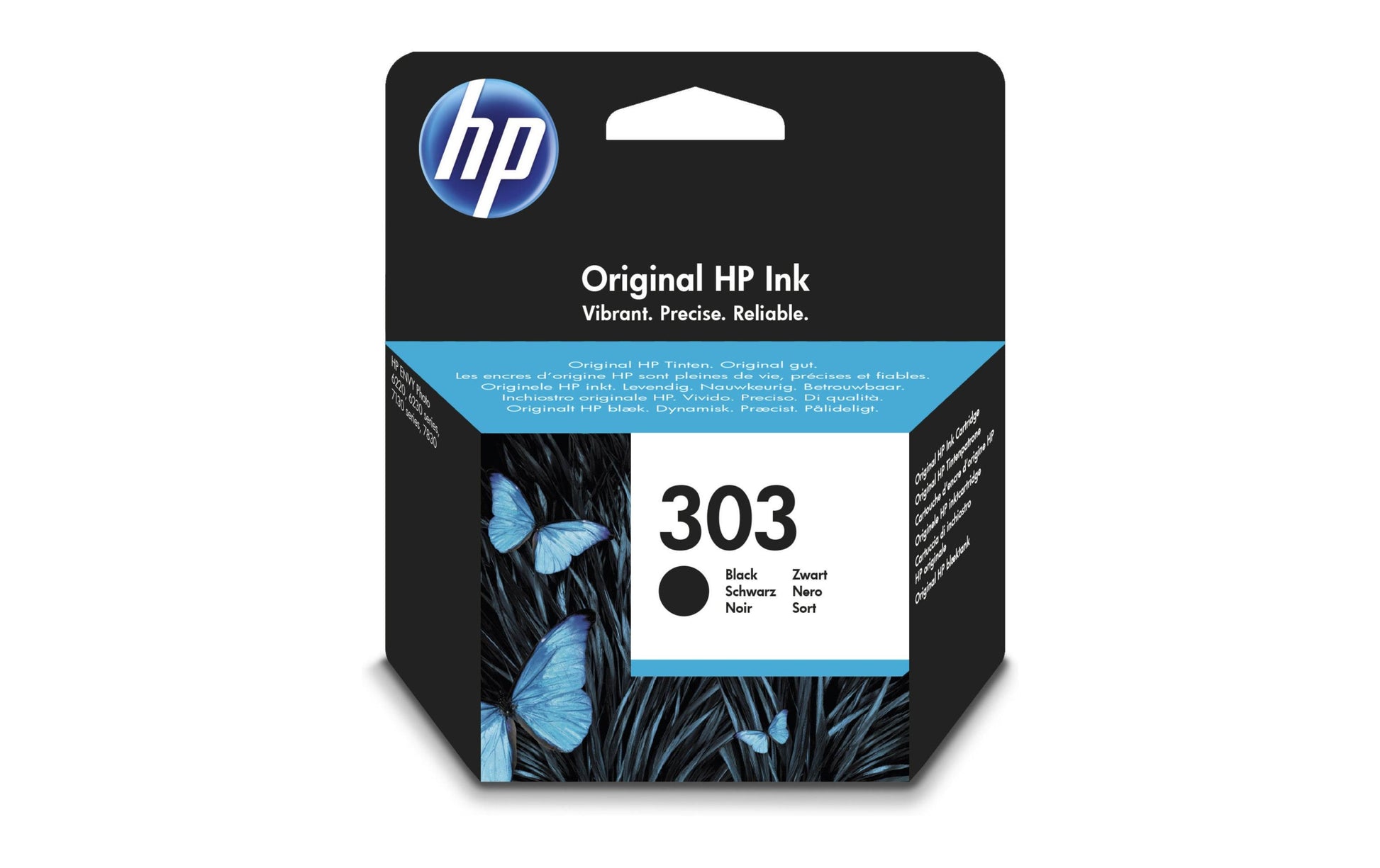 HP Tintenpatrone 303, Schwarz, 200 Seiten