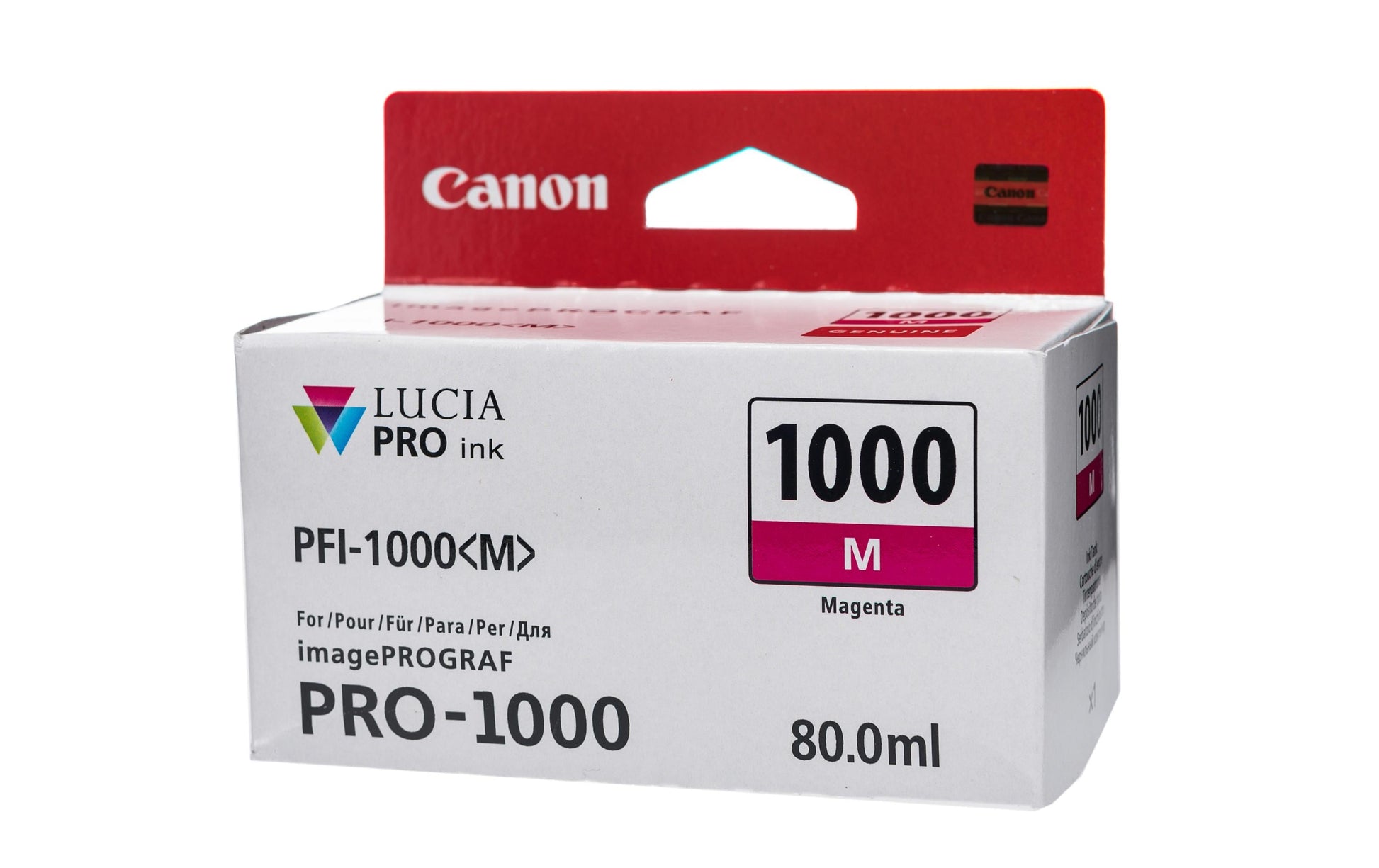 Canon Tintenpatrone 0548C001, Magenta, 80 ml – für Canon Inkjet-Drucker