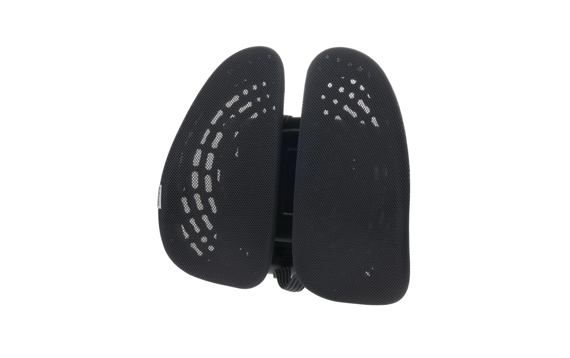 Fellowes Rückenstütze Back Angel – 42×13×39 cm, höhenverstellbar 14–23 cm, schwarz