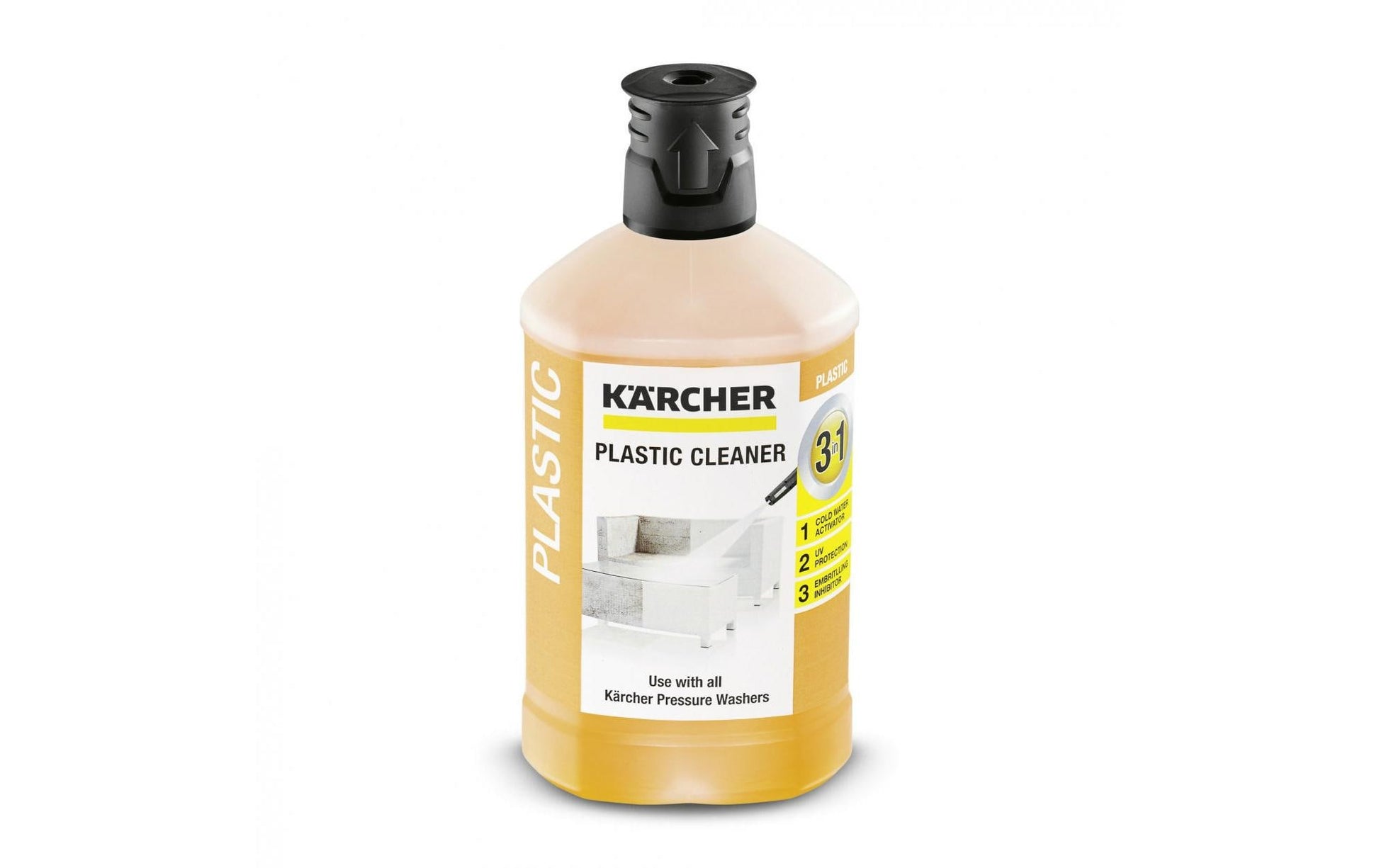 Kärcher Kunststoffreiniger 3-in-1 – Flüssigkeit – 1 l