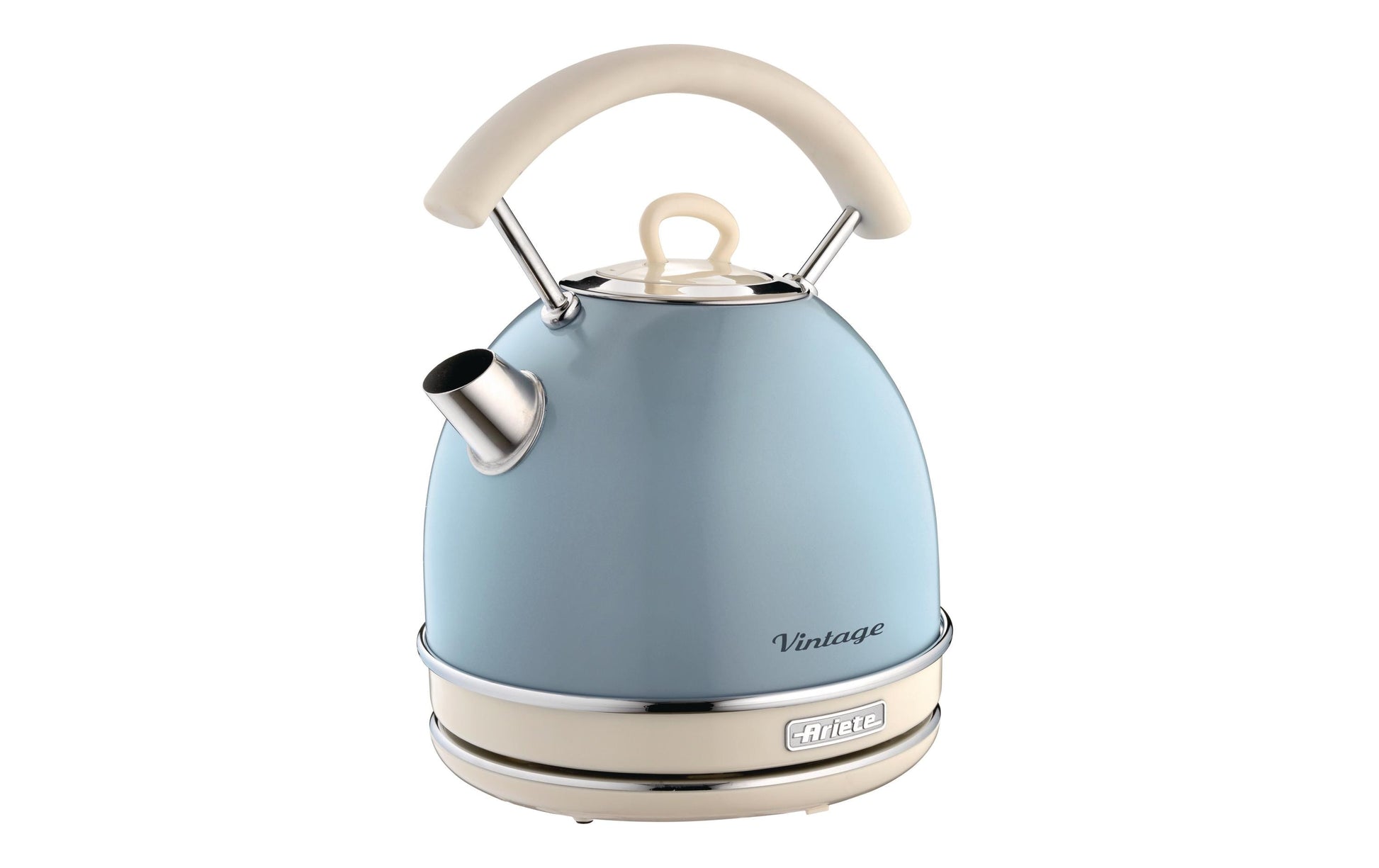 Ariete Wasserkocher – 1,7 l, Edelstahl, Blau, ARI-2877-BL