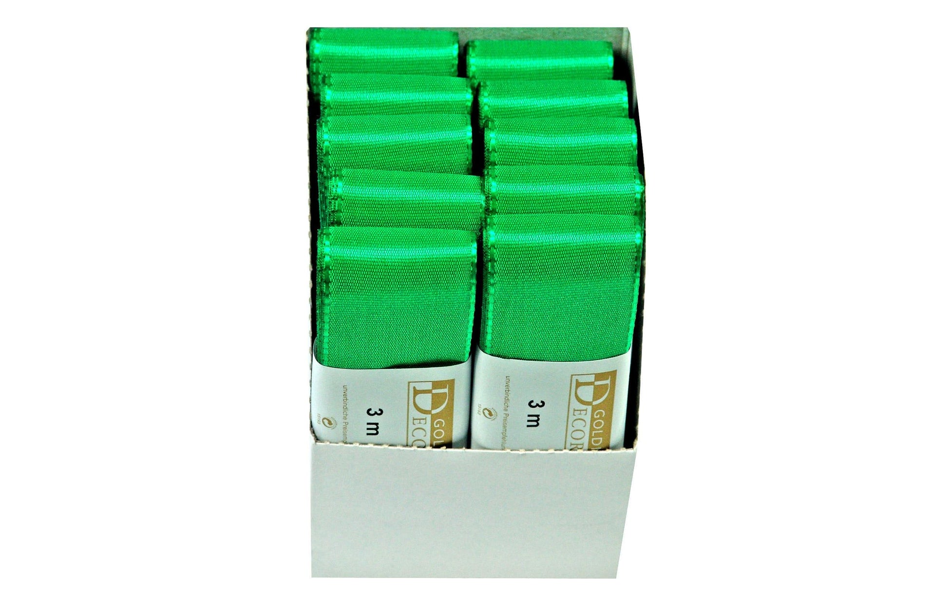 Goldina Stoffband, Grün, 3 m, 40 mm