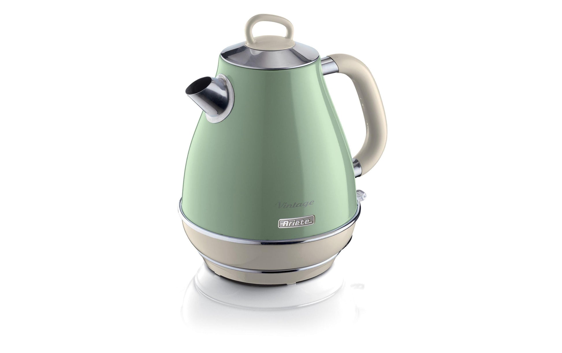 Ariete Wasserkocher – 1,7 l, Edelstahl, Grün, 2869/04