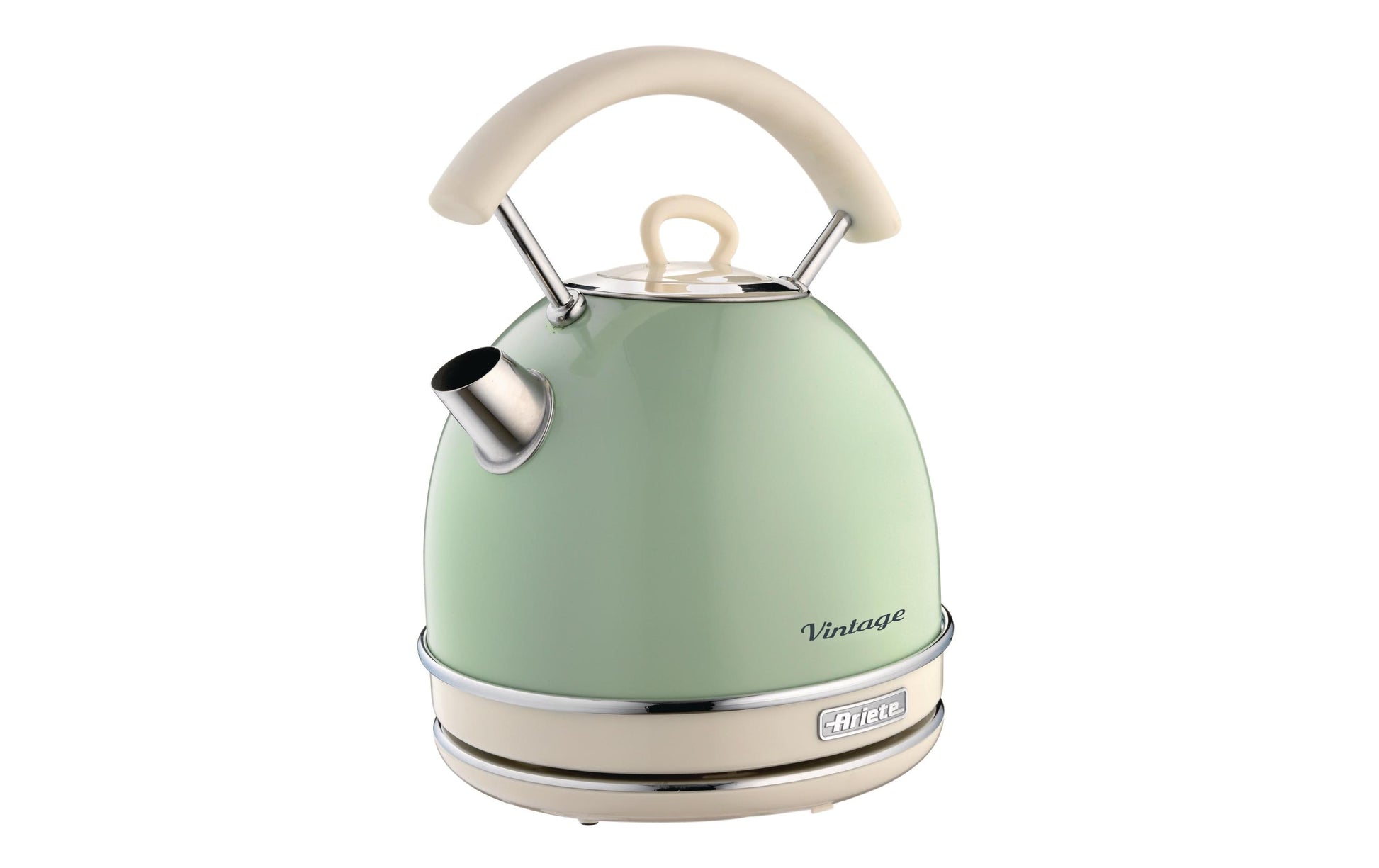 Ariete Wasserkocher – 1,7 l, Edelstahl, Grün, ARI-2877-GR