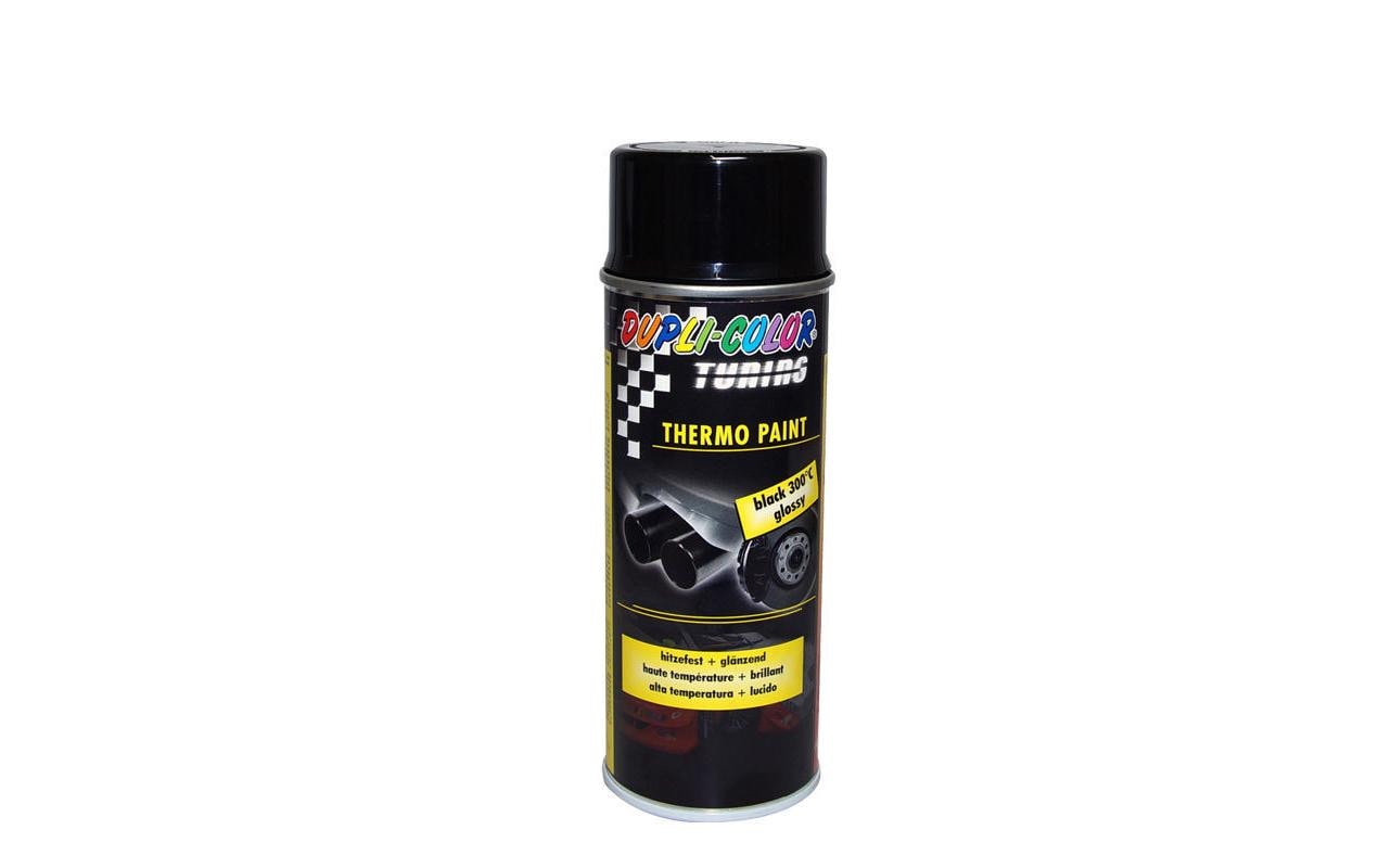 Dupli-Color Supertherm Farbspray, hitzebeständig – Schwarz, glänzend – 400 ml