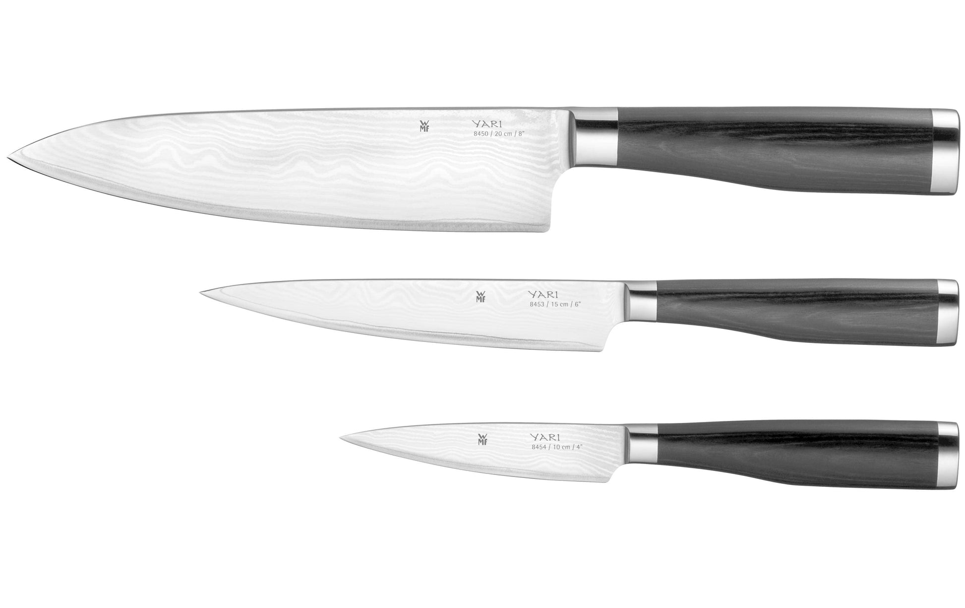 WMF Messer-Set Yari – Kochmesser, 3-teilig