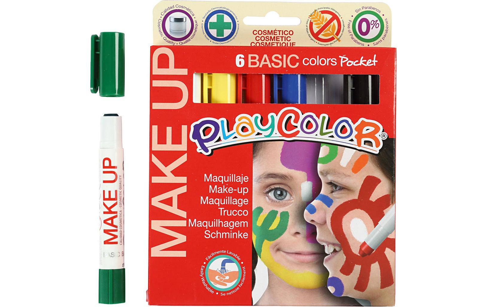 Eulenspiegel Basic Schminkstifte – Mehrfarbig – 6 Farben
