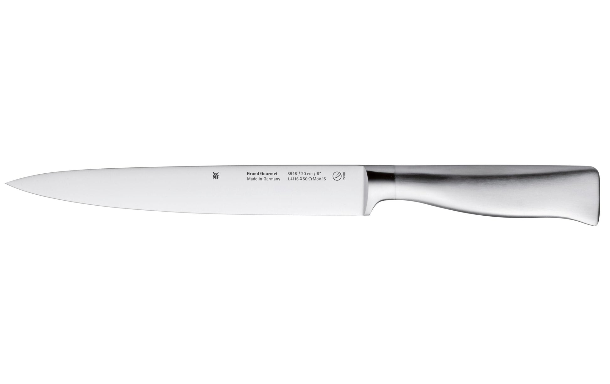 WMF Fleischmesser Grand Gourmet – 32 cm – glatter Schliff – Cromargan (Edelstahl) – silber