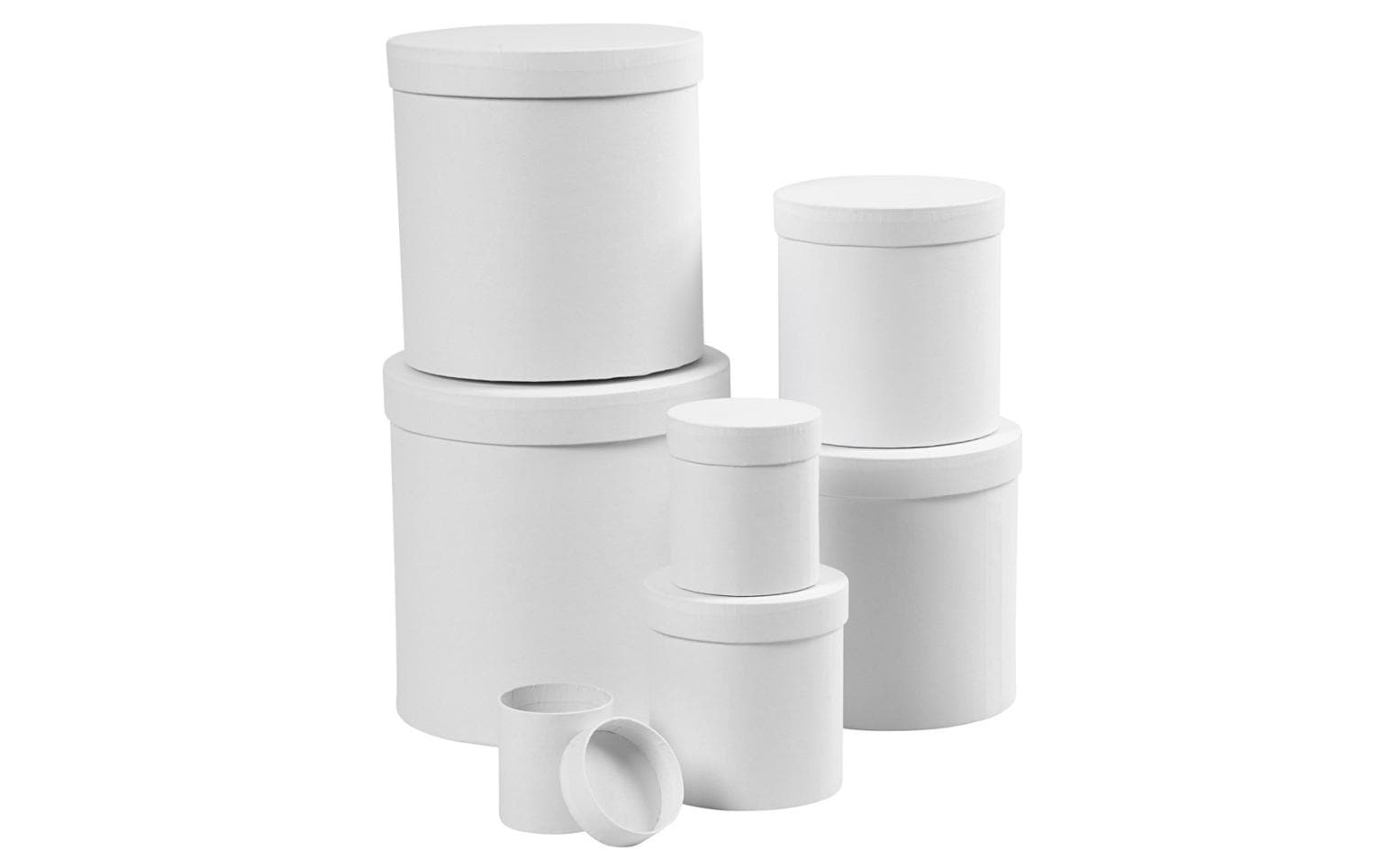Creativ Company Runde Aufbewahrungsbox, Ø 19,5 cm × 17,7 cm