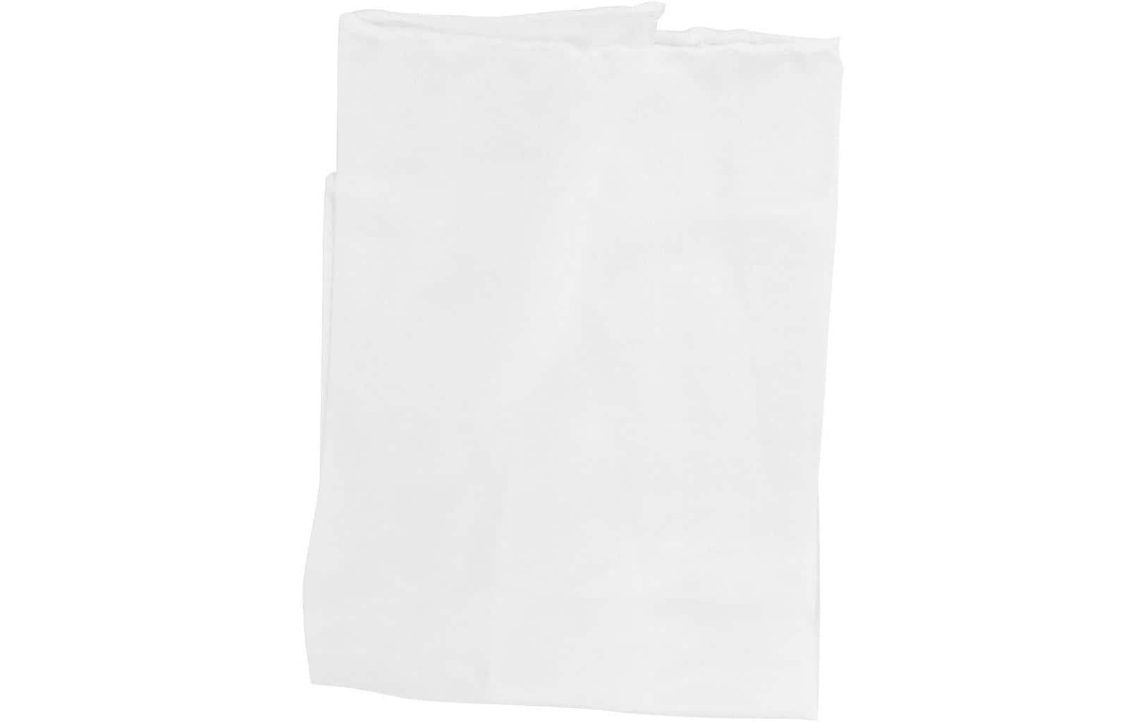 Creativ Company Seidentuch – 28 × 28 cm – Weiss, Seide