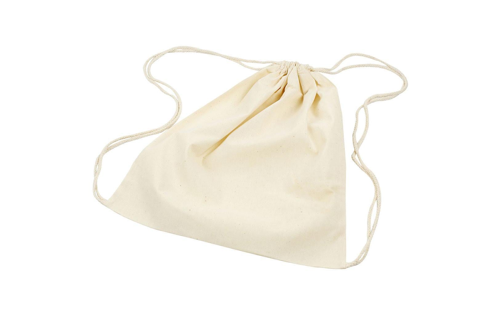 Creativ Company Sportbeutel – Baumwolle, Beige, 37 × 41 cm