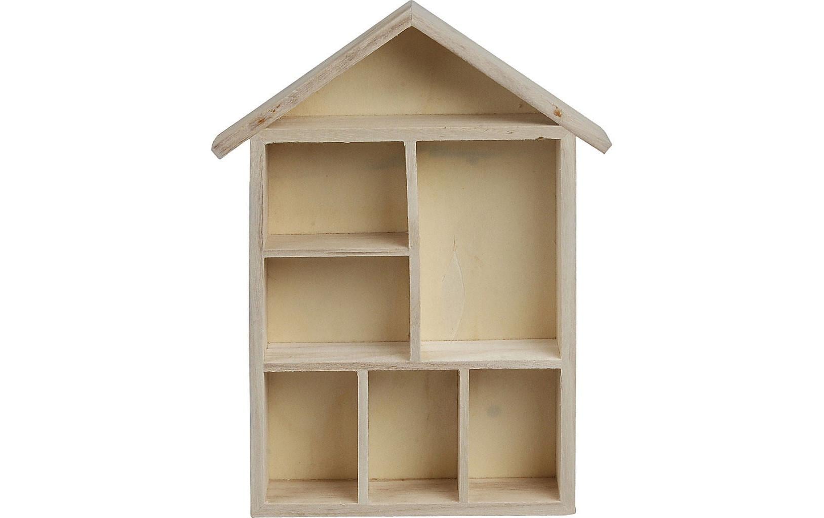 Creativ Company Ablageschale – Holz – Braun – 220 × 300 × 35 mm