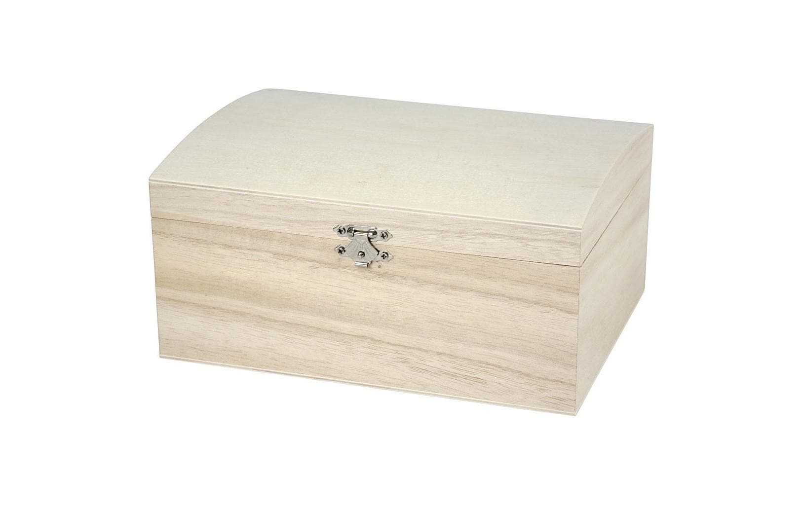 Creativ Company Truhe – Holz – Braun – 215 × 106 × 158 mm – Verriegelbar