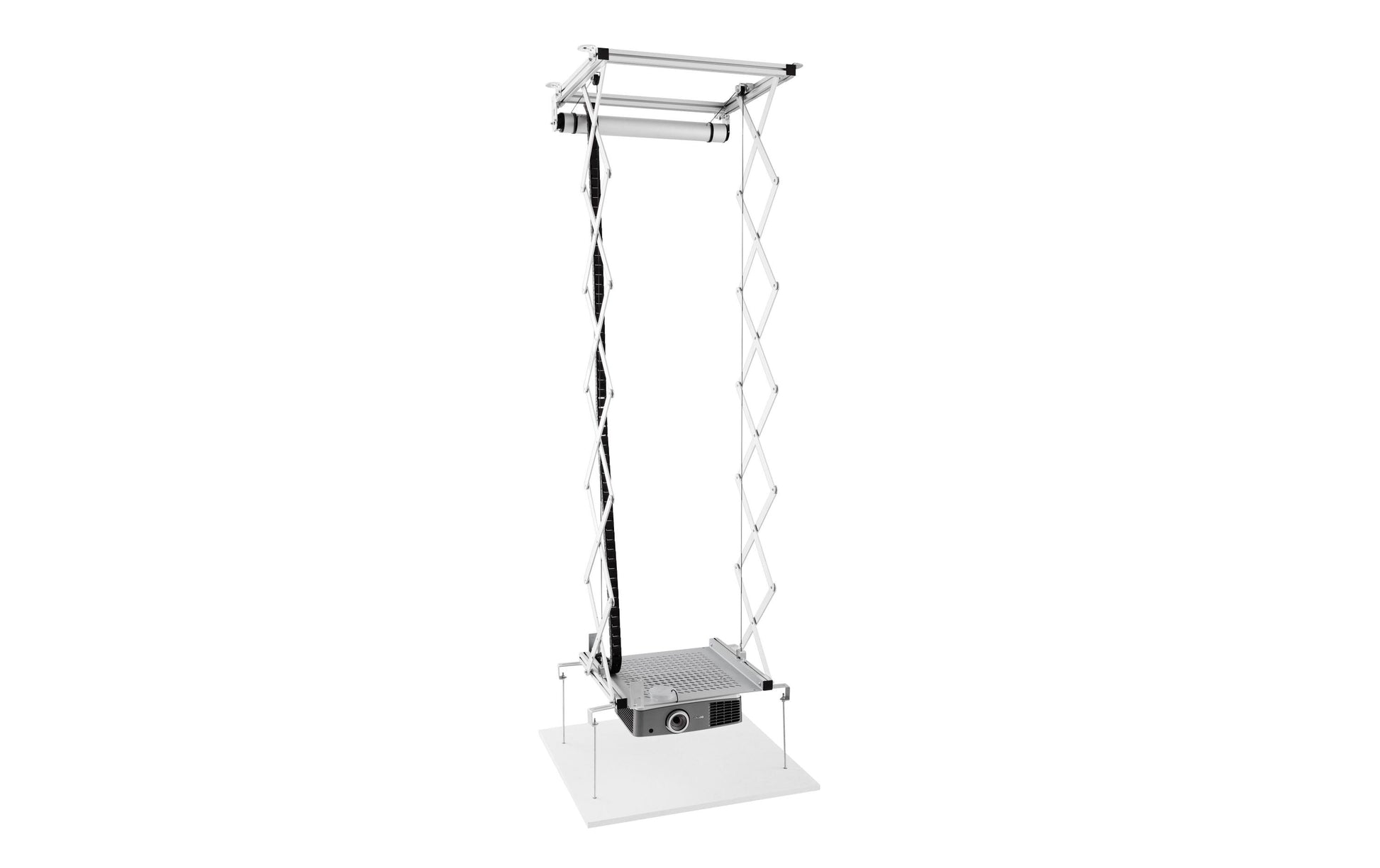 Celexon PL-2000 Plus Projektor-Deckenlift – Absenkung 0–196 cm, 30 kg, grau