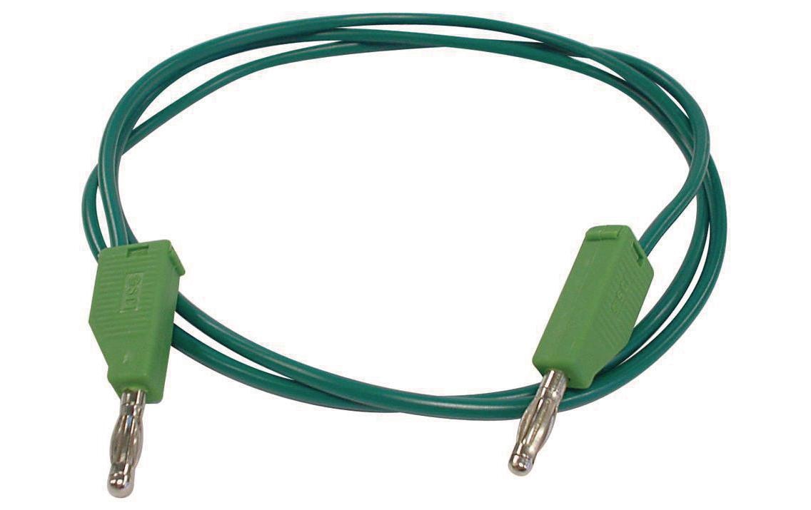 Velleman TLM8G – Messleitung – 1000 mm, 4 mm Bananenstecker, Grün