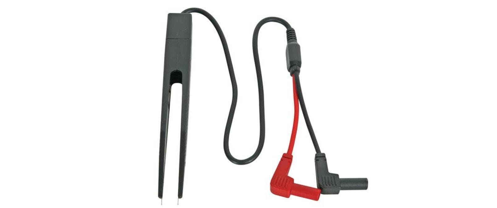 Velleman TLM12 – Testpinzette für SMD – Bananenstecker, 400 mm, max. 24 V/1 A, Schwarz