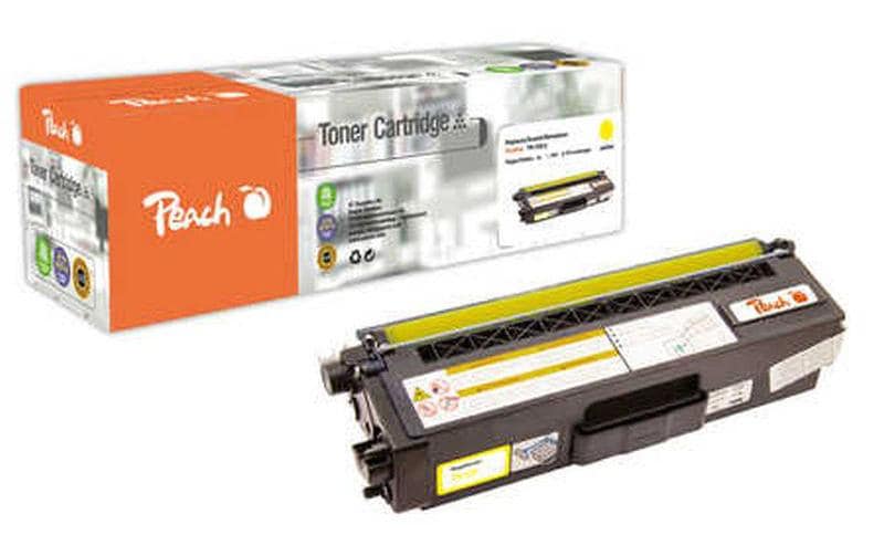 Peach TN-320 (TN-320Y) Gelber Toner – Kompatibel – 1'500 Seiten – für Brother DCP-9055CDN/DCP-9270CDN