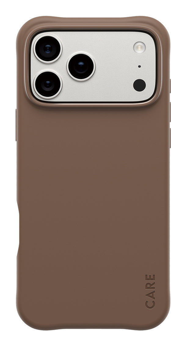 PanzerGlass Backcover CARE Samba – für Apple iPhone 17 Pro Max – Espresso – TPU, MagSafe-kompatibel