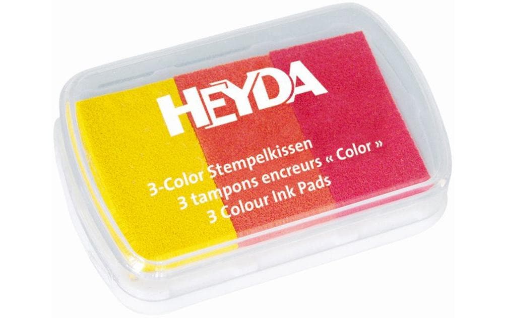 HEYDA Stempelkissen – 90 × 60 mm – Rot