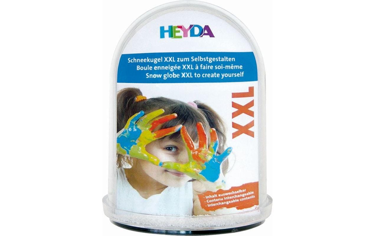 HEYDA Schneekugel – 14 cm, mehrfarbig