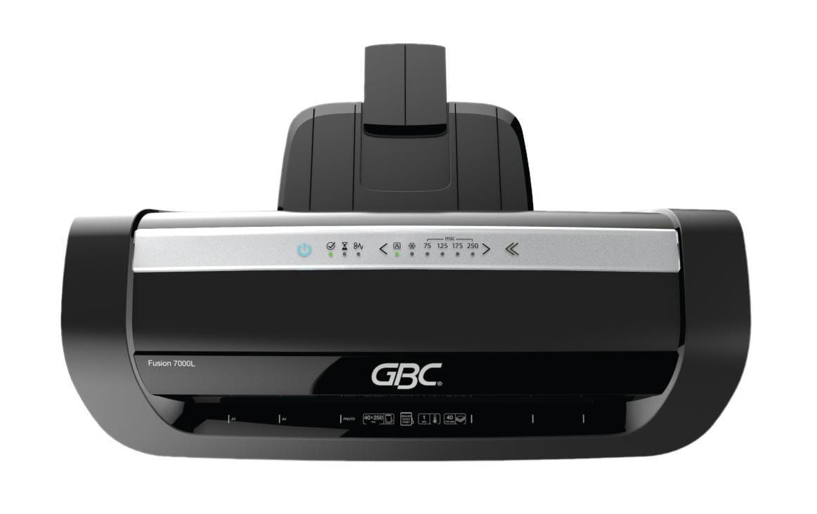 GBC Fusion 7000L Laminiergerät A3 – 6-Rollen, 75–250 µm, 1 Min. Aufheizzeit, 1400 mm/min, Schwarz
