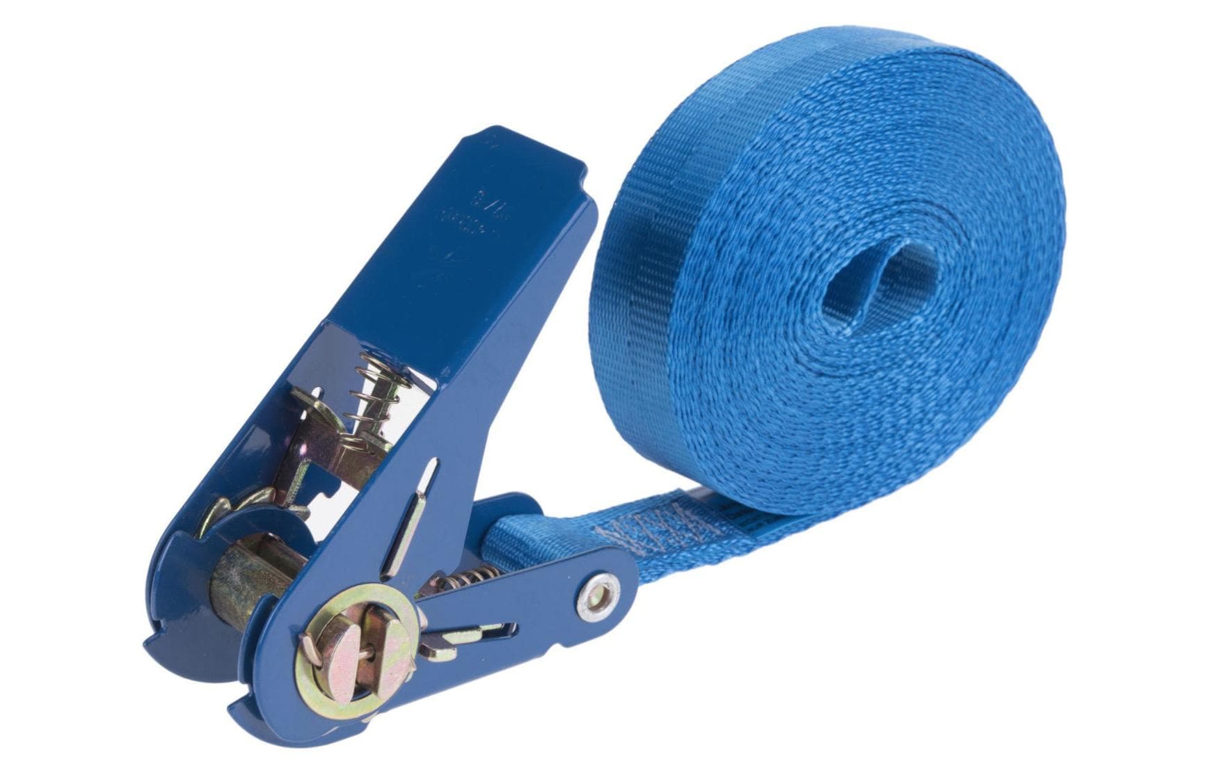 SpanSet Polyester-Umreifungsband 25 mm × 5 m, Blau, Zurrkraft 700 kg, für PKW