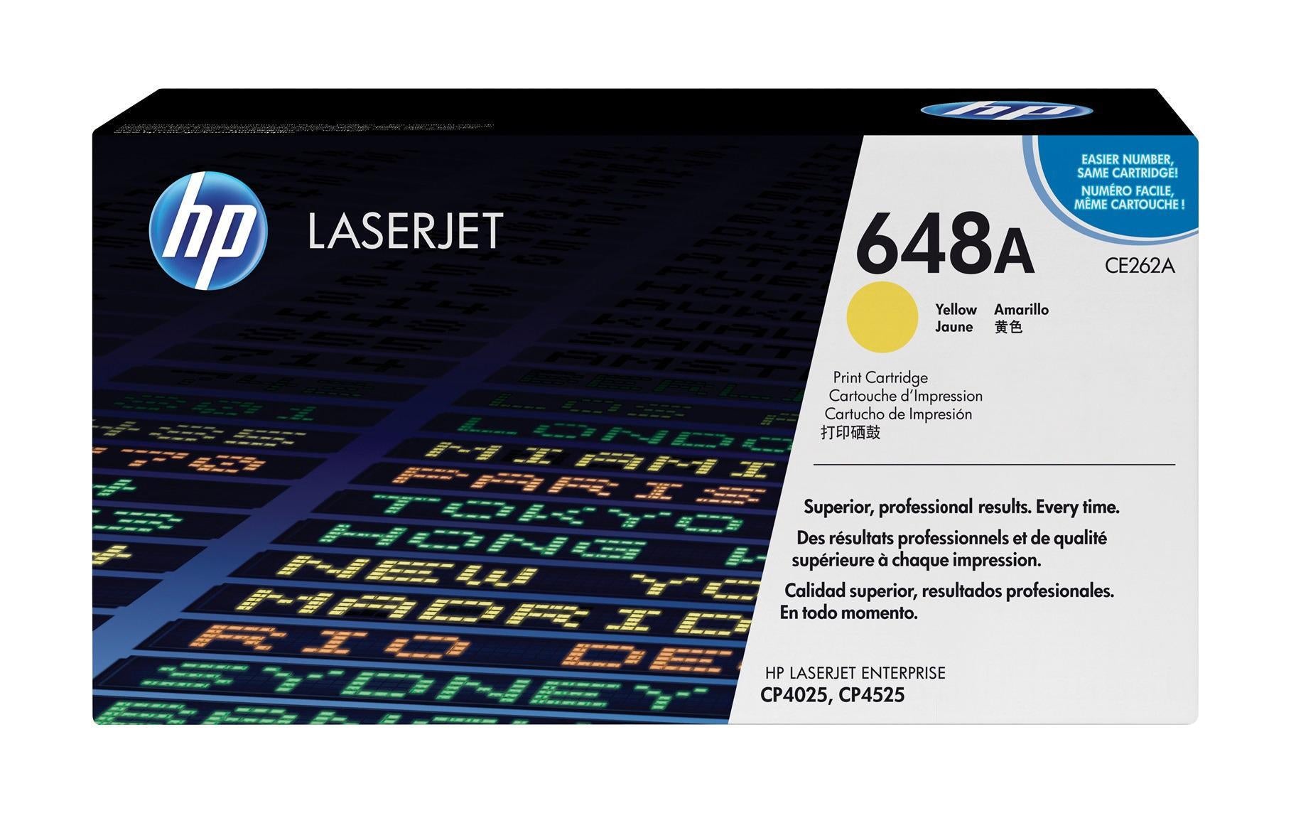HP Toner 648A – Gelb, 11000 Seiten