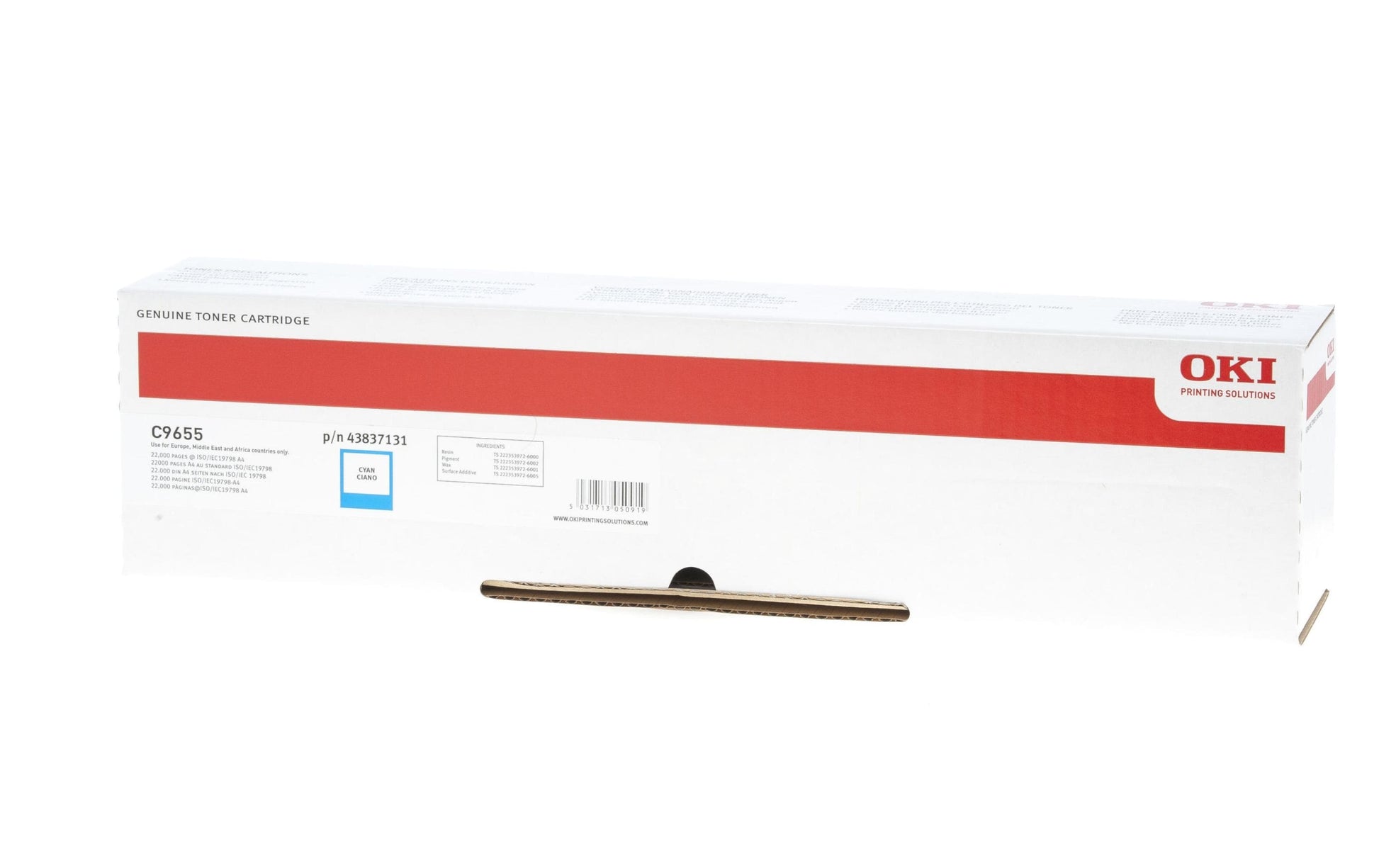OKI Toner – cyan, 22000 Seiten