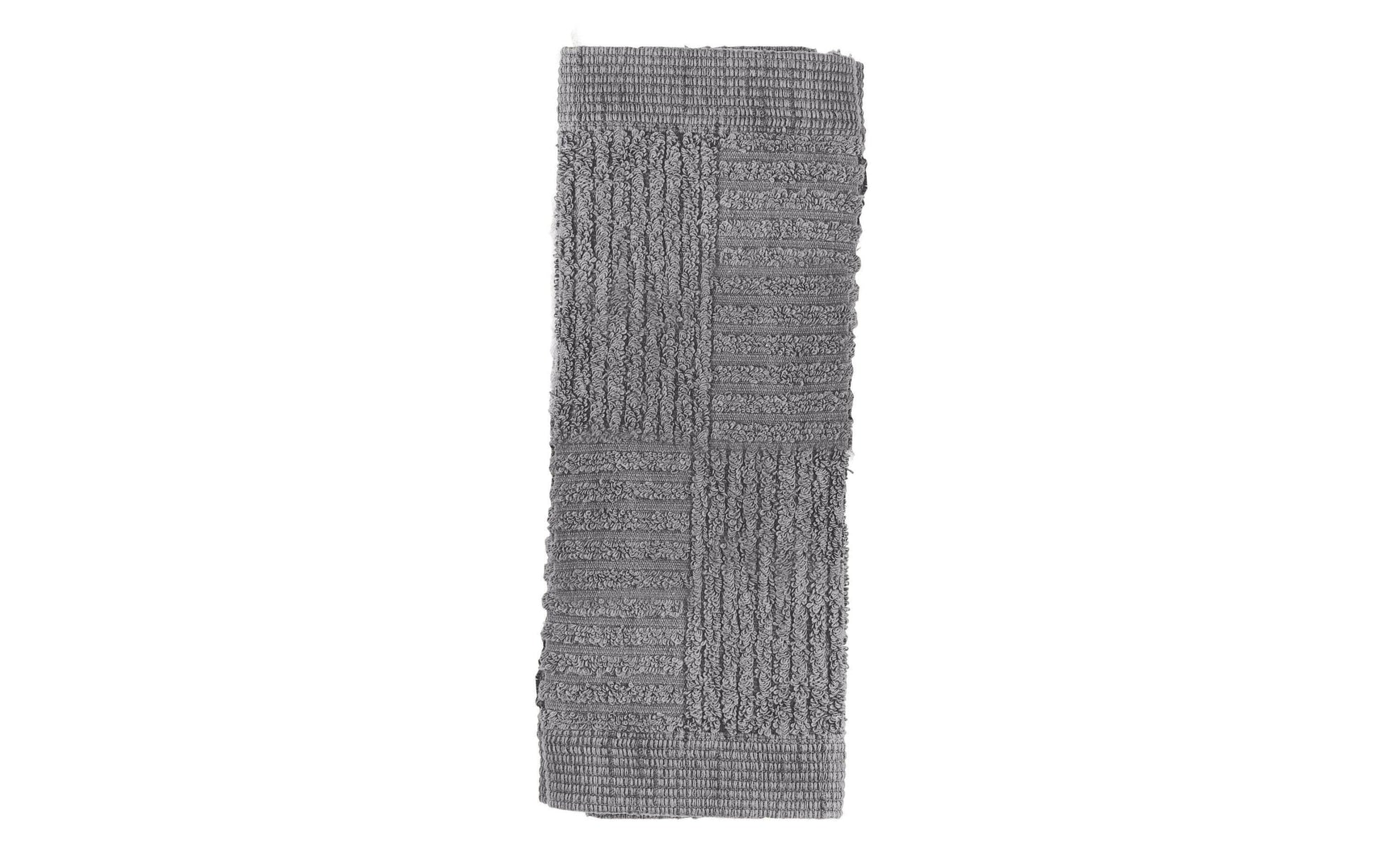 Zone Denmark Waschlappen – 30×30 cm, Baumwolle, Grau