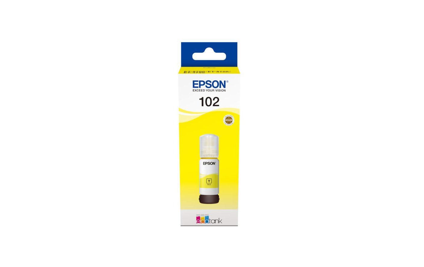 Epson Tintenpatrone 102, Gelb