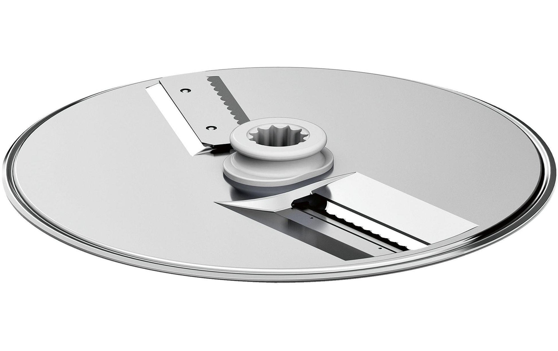 Bosch Schneidwendescheibe, Ø 16,6 cm, Edelstahl – für Bosch OptiMUM, MUZ9SC1