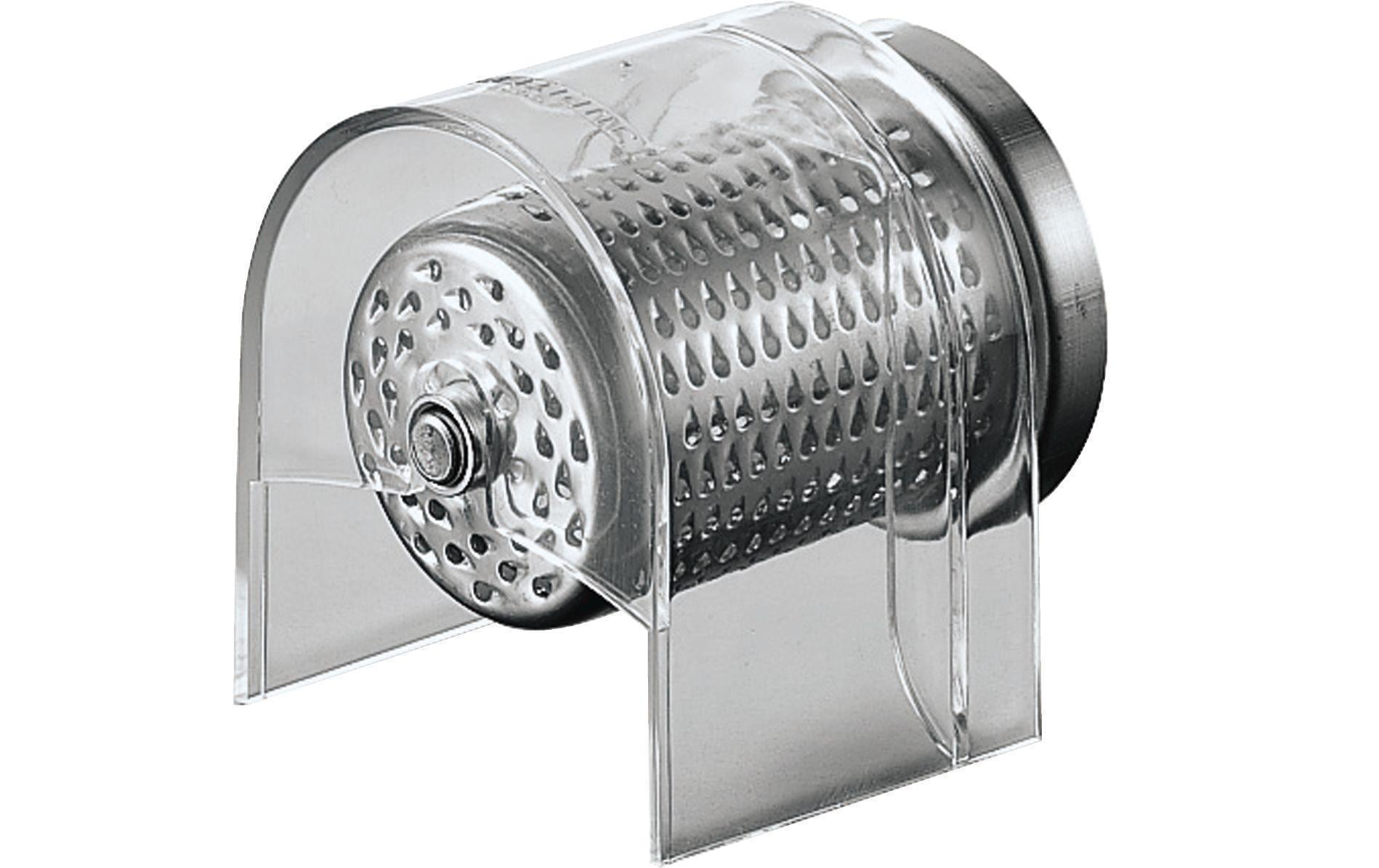 Bosch Reibevorsatz, 7,5 × 6,3 × 7,5 cm, Alu-Druckguss – für Bosch MUM4 und MUM5, MUZ45RV1
