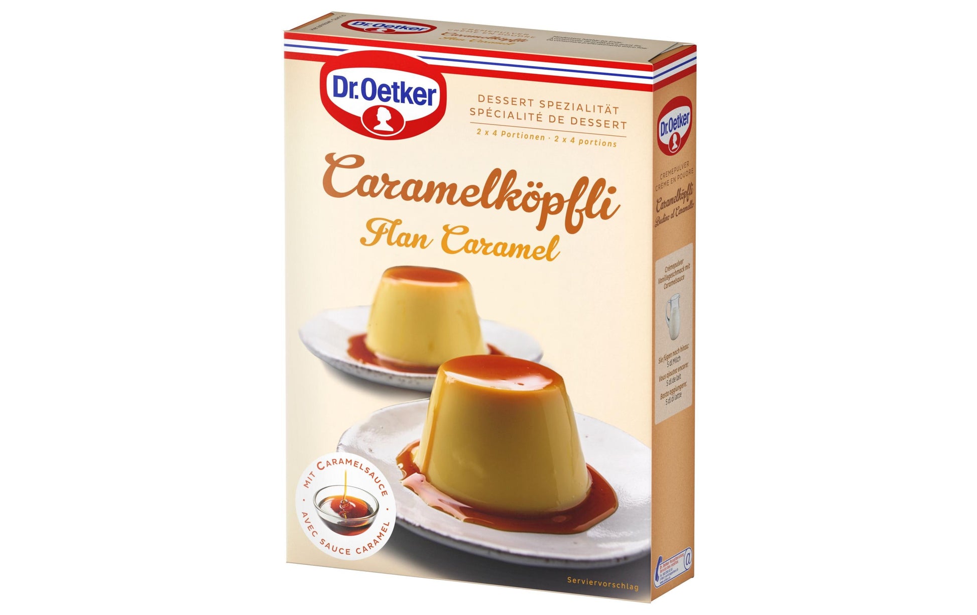 Dr. Oetker Dessertmischung Caramelköpfli – 208 g