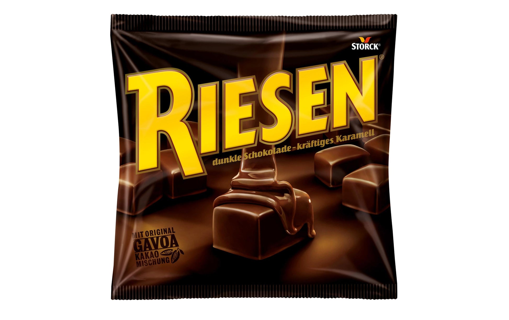 STORCK Riesen Kaubonbons – Schokoladenkaramell – 135 g