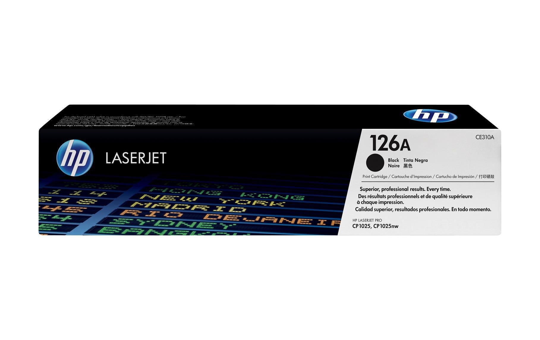 HP Toner 126A – schwarz, 1200 Seiten
