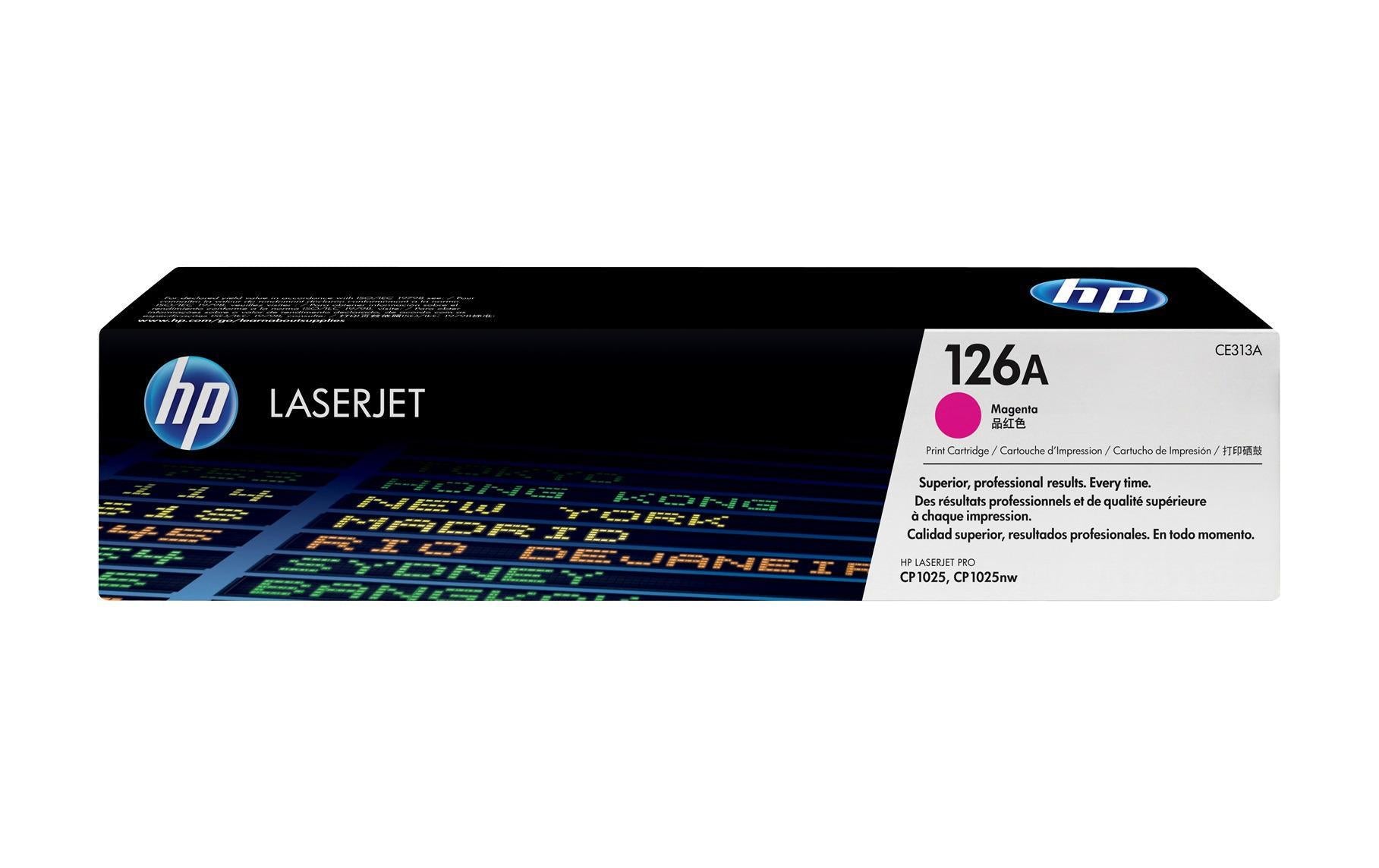HP Toner 126A – magenta, 1000 Seiten