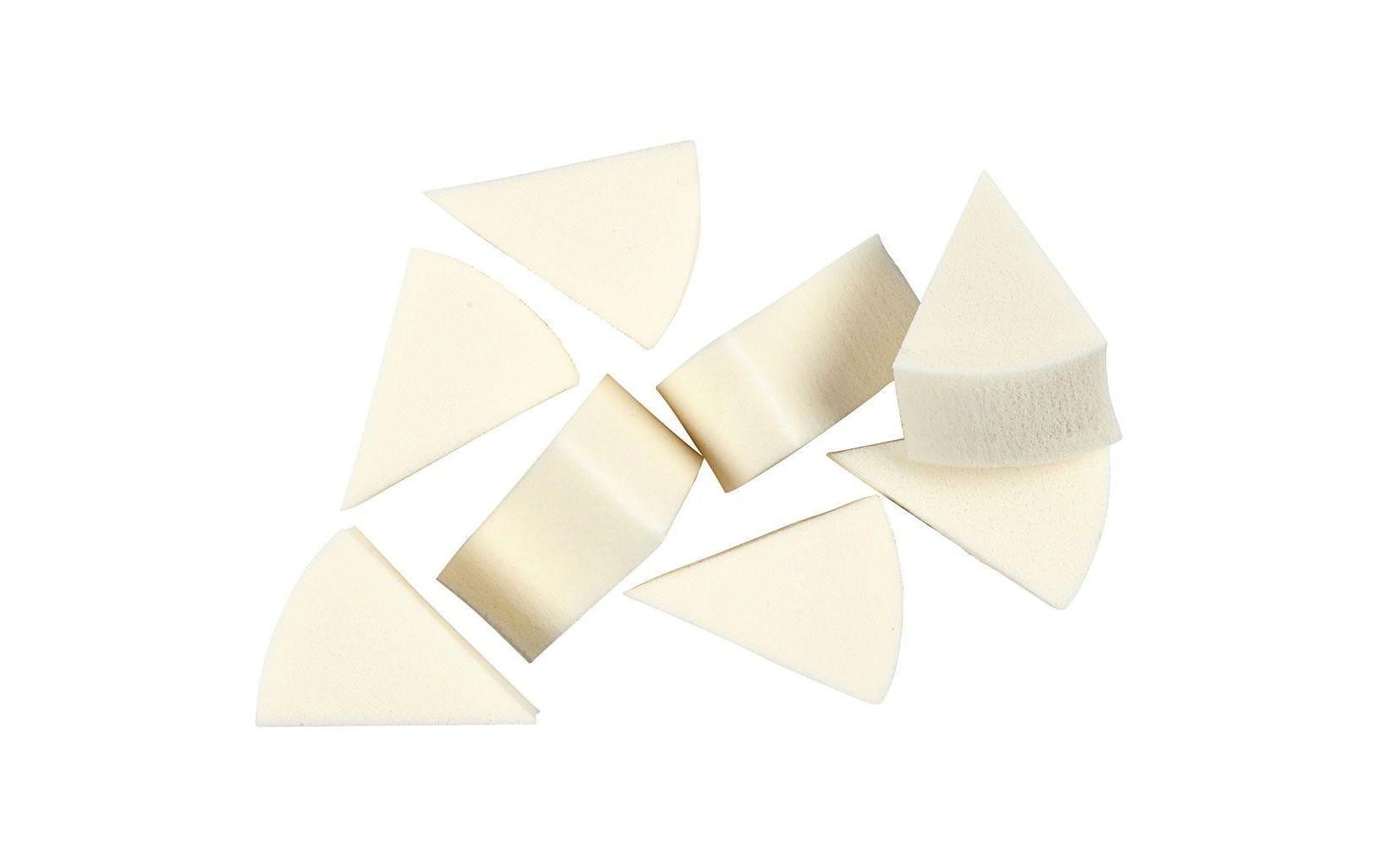 Creativ Company Malschwamm, 25 × 40 mm, weiss, 8er-Set