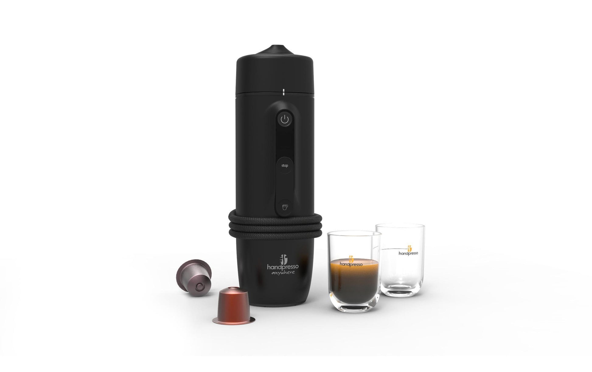 Handpresso Auto Capsule Kapselmaschine – für Nespresso, 0,1 l, schwarz
