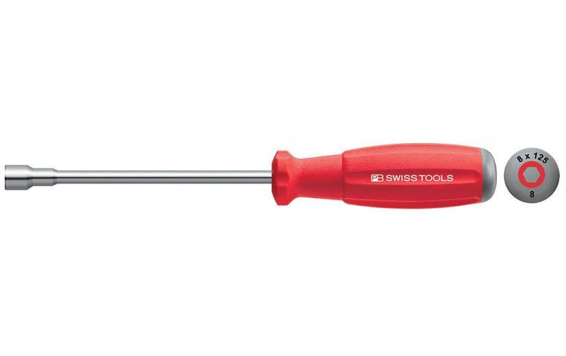 PB Swiss Tools SwissGrip PB 8200-6-90 Schraubenzieher – Sechskant 6 mm, Klingenlänge 90 mm