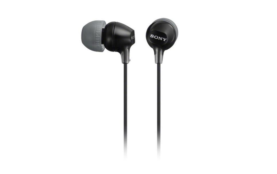 Sony MDREX15LPB In-Ear Kopfhörer – Kabelgebunden, Schwarz